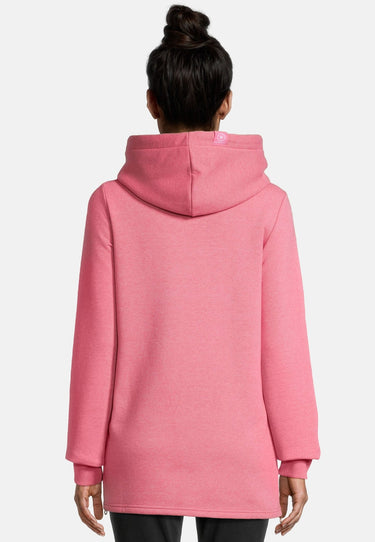 salzhaut - IRIS Damen Leicht tailliert - Hoodie - Kapuzenpullover - Langarmshirt - 4 - #farbe_raspberry