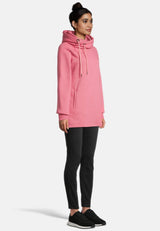 salzhaut - IRIS Damen Hoodie Leicht tailliert - adenauer & co - Anker - Basic - 6 - #farbe_Raspberry