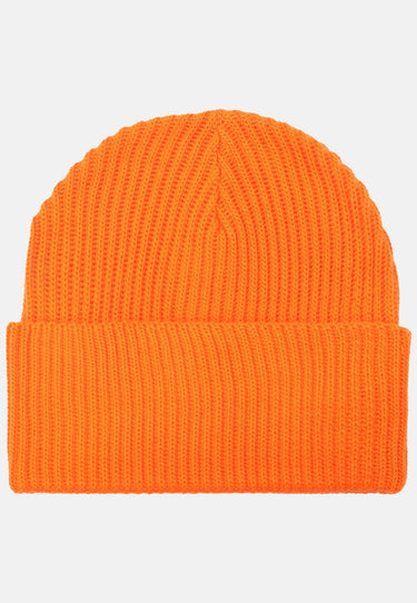 salzhaut - IRMELINA Damen Onesize - Hamburg - Mütze - Strickbeanie - 5 - #farbe_mandarin