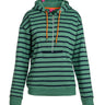 salzhaut - ISIBEL Damen normale Passform - Hoodie - Kapuzenpullover - Langarmshirt - 1 - #farbe_bottle-green-navy