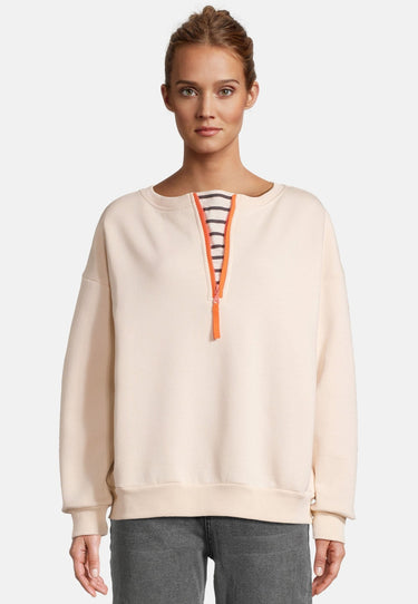 salzhaut - IVONNE Damen normale Passform - Hamburg - Pullover - Rundhals - 1 - #farbe_beige