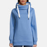 salzhaut - JESSI Damen Tailliert - Hoodie - Kapuzenpullover - Langarmshirt - 6 - #farbe_ocean-blue