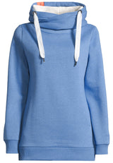 Salzhaut - JESSI Damen Tailliert - Hoodie - Kapuzenpullover - Langarmshirt - 7 - #farbe_ocean-blue