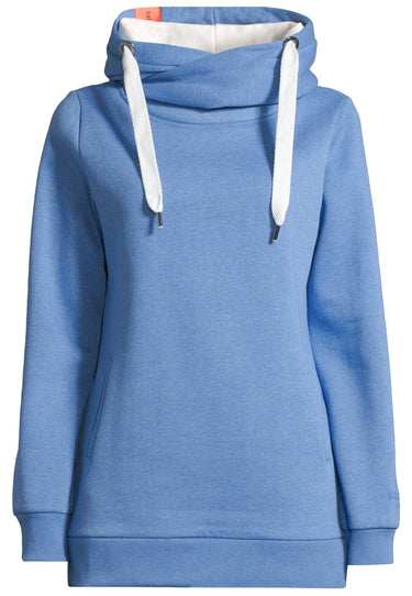 salzhaut - JESSI Damen Tailliert - Hoodie - Kapuzenpullover - Langarmshirt - 7 - #farbe_ocean-blue