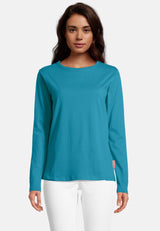 Salzhaut - KANT Damen normale Passform - basic - damenpullover - freizeitpulli - 7 - #farbe_fjord