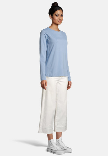 salzhaut - KANT Damen normale Passform - Hamburg - Langarmshirt - Rundhals - 26 - #farbe_ice-blue