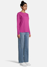 Salzhaut - KANT Damen normale Passform - basic - damenpullover - freizeitpulli - 16 - #farbe_plum
