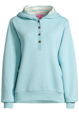 Salzhaut - KÂT Damen Oversized - Hoodie - Kapuzenpullover - Langarmshirt - 7 - #farbe_aqua