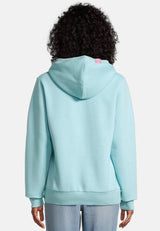 Salzhaut - KÂT Damen Oversized - Hoodie - Kapuzenpullover - Langarmshirt - 9 - #farbe_aqua