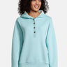 salzhaut - KÂT Damen Oversized - Hoodie - Kapuzenpullover - Langarmshirt - 6 - #farbe_aqua