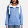 salzhaut - KATRIN Damen normale Passform - Hamburg - Hoodiejacke - Sweatjacke - 1 - #farbe_ocean-blue
