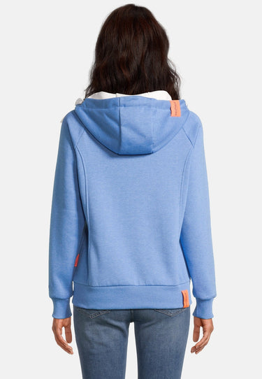 salzhaut - KATRIN Damen normale Passform - Hamburg - Hoodiejacke - Sweatjacke - 4 - #farbe_ocean-blue