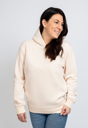 salzhaut - KĀUKĀU Damen Regular Fit - Hoodie - Kapuzenpullover - Langarmshirt - 1 - #farbe_beige