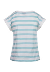 Salzhaut - KAUKJE Damen Regular Fit - Reduziert - ringel - Rundhals - 3 - #farbe_beige-aqua