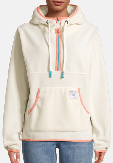 salzhaut - KĒRS Damen Regular Fit - Hoodie - Kapuzenpullover - Langarmshirt - 3 - #farbe_beige