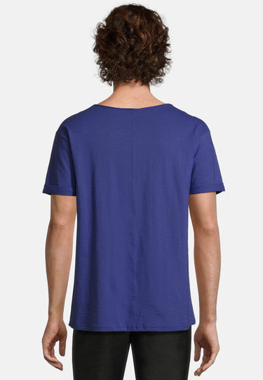salzhaut - KIMM - CIAO Herren Regular Fit - Frontprint - Rundhals - T-Shirt - 9 - #farbe_indigo