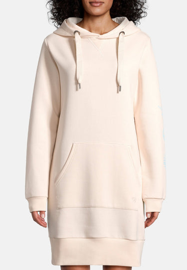 salzhaut - KLÃIDE Damen Oversized - Fleecehoodie - Hoodie - Hoodiekleid - 3 - #farbe_beige