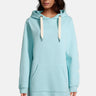 salzhaut - KLÃIDE Damen Oversized - Fleecehoodie - Hoodie - Hoodiekleid - 6 - #farbe_aqua