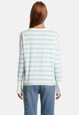 salzhaut - KLUET Damen Shirt normale Passform - adenauer & co - Anker - Basic - 5 - #farbe_Beige Aqua