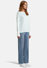 salzhaut - KLUET Damen Shirt normale Passform - adenauer & co - Anker - Basic - 6 - #farbe_Beige Aqua