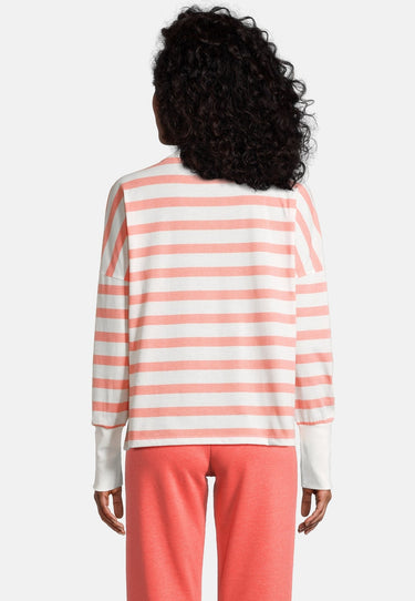 salzhaut - KLUET Damen normale Passform - Damen - Langarmshirt - Longsleeve - 9 - #farbe_beige-coral