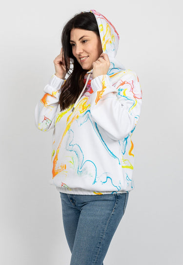 salzhaut - KOLLEN Damen Oversized - Hoodie - Kapuzenpullover - Langarmshirt - 4 - #farbe_beige