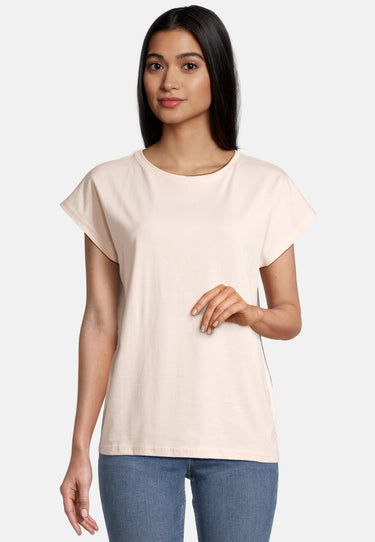 salzhaut - KÖÖKEN Damen normale Passform - Hamburg - Rundhals - T-Shirt - 1 - #farbe_beige