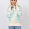 Salzhaut - KÓÓVELJĀU Damen normale Passform - Hamburg - Pullover - Reduziert - 1 - #farbe_beige-aqua