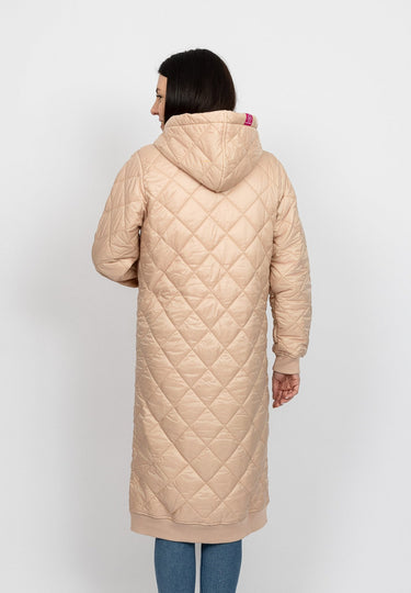 salzhaut - KÖPHÖÖRDER Damen Oversized - Damen - Hoodiejacke - Kapuze - 3 - #farbe_beige