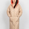 salzhaut - KÖPHÖÖRDER Damen Oversized - Damen - Hoodiejacke - Kapuze - 1 - #farbe_beige