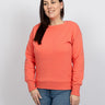 salzhaut - KÖYLSGĞAP Damen Oversized - Boatneck - Hamburg - Sweatshirt - 1 - #farbe_coral