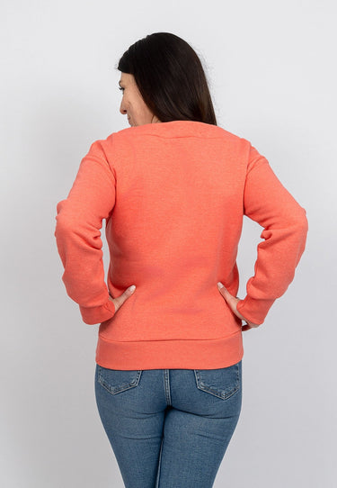 salzhaut - KÖYLSGĞAP Damen Oversized - Boatneck - Hamburg - Sweatshirt - 3 - #farbe_coral