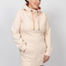 salzhaut - KRAUĞ Damen normale Passform - Hamburg - Hoodiejacke - kuschelig - 1 - #farbe_beige
