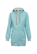 salzhaut - KRAUĞ Damen Sweatjacke normale Passform - adenauer & co - Anker - Basic - 12 - #farbe_Aqua