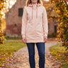 salzhaut - KRAUĞ Damen Sweatjacke normale Passform - adenauer & co - Anker - Basic - 1 - #farbe_Beige