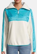 salzhaut - KRÖJKE Damen Sweatshirt Regular Fit - adenauer & co - Anker - Basic - 4 - #farbe_Beige Aqua