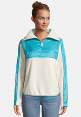 salzhaut - KRÖJKE Damen Sweatshirt Regular Fit - adenauer & co - Anker - Basic - 3 - #farbe_Beige Aqua
