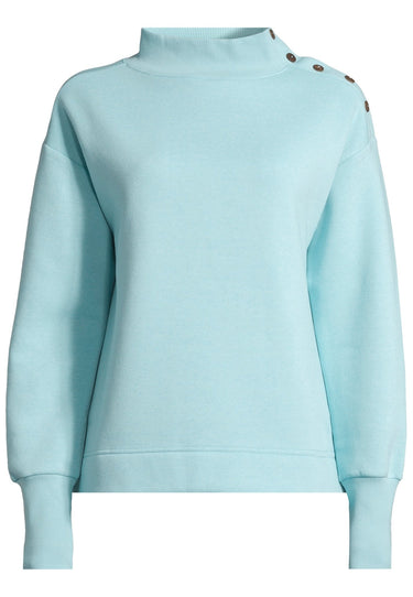 salzhaut - KRÜÜS Damen Oversized - Hamburg - Stehkragen - Sweatshirt - 7 - #farbe_aqua