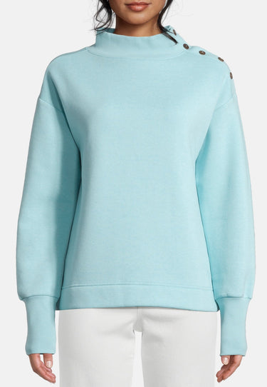 salzhaut - KRÜÜS Damen Oversized - Hamburg - Stehkragen - Sweatshirt - 8 - #farbe_aqua