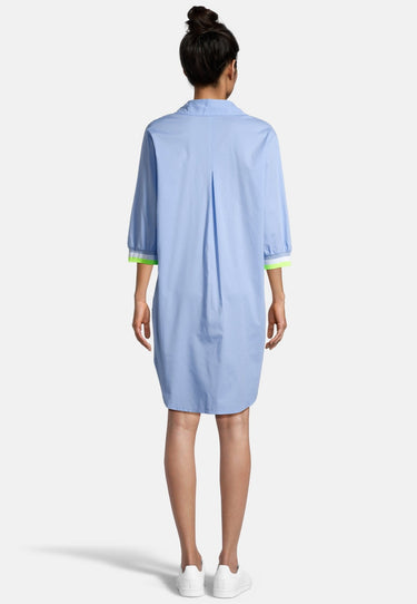 salzhaut - LAAG Damen Oversized - Bluse - Kleid - Longbluse - 4 - #farbe_ice-blue