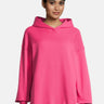 Salzhaut - LEESGOOD Damen Oversized - Hoodie - Kapuzenpullover - Langarmshirt - 6 - #farbe_pink