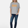 Salzhaut - LEEV-AHOI Damen Relaxed-Fit - Frontprint - Hamburg - Reduziert - 16 - #farbe_grey-melange