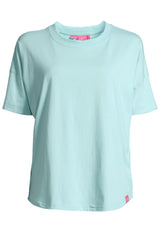 salzhaut - LEEV Damen Shirt Oversized - adenauer & co - Anker - Basic - 24 - #farbe_Aqua
