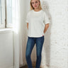 salzhaut - LEEV Damen Oversized - Hamburg - Rundhals - T-Shirt - 1 - #farbe_offwhite