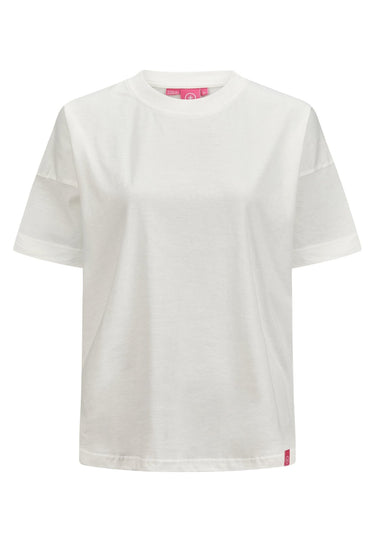 salzhaut - LEEV Damen Oversized - Hamburg - Rundhals - T-Shirt - 2 - #farbe_offwhite