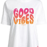 Salzhaut - LEEV - GOOD VIBES Damen Relaxed-Fit - Hamburg - Reduziert - Rundhals - 16 - #farbe_white