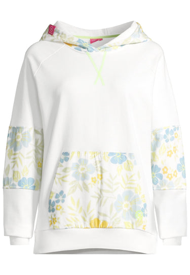 salzhaut - LEEVDE Damen Oversized - Hoodie - Kapuzenpullover - Langarmshirt - 2 - #farbe_offwhite