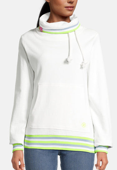 salzhaut - LEPEL Damen Oversized - Rollkragen - Sweatshirt - Turtleneck - 3 - #farbe_offwhite