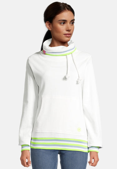 salzhaut - LEPEL Damen Oversized - Rollkragen - Sweatshirt - Turtleneck - 1 - #farbe_offwhite