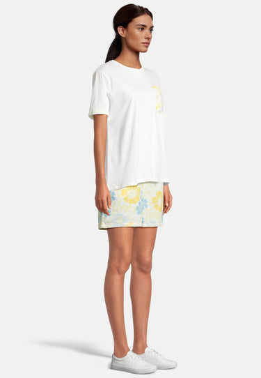 salzhaut - LIBERAAL Damen Oversized - T-Shirt - 5 - #farbe_offwhite